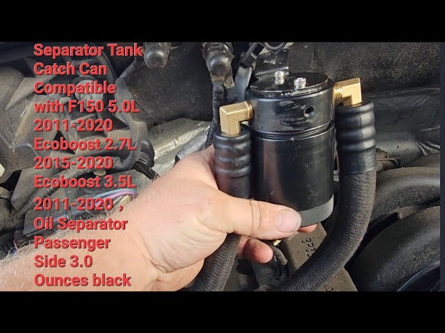 Dual Oil Catch Can Installation Ford F150 Ecoboost 2013 