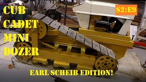 Cub Cadet Dozer Build, Earl Scheib Edition! S2:E9