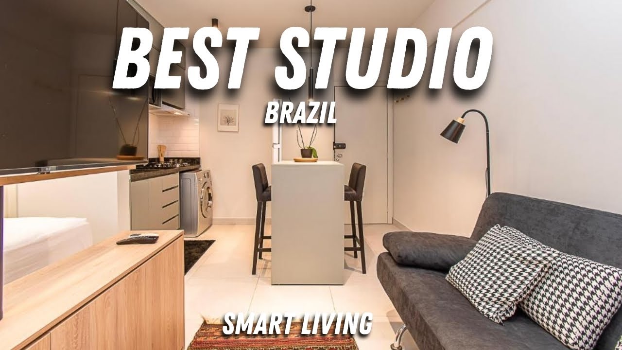 INSIDE One of Brasilia’s BEST Studio Spaces | Modern Design & Smart Living Tour