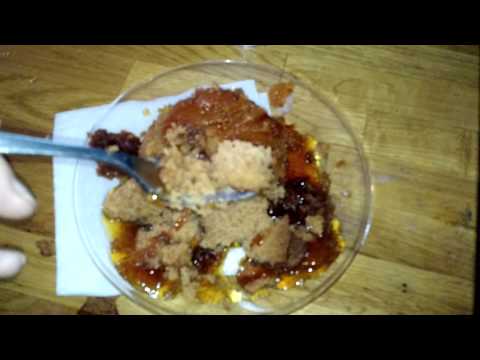 Simpsons syrup sponge cake tasting