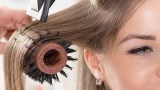 Broching طريقة تسريح الشعر ب مجفف الشعر