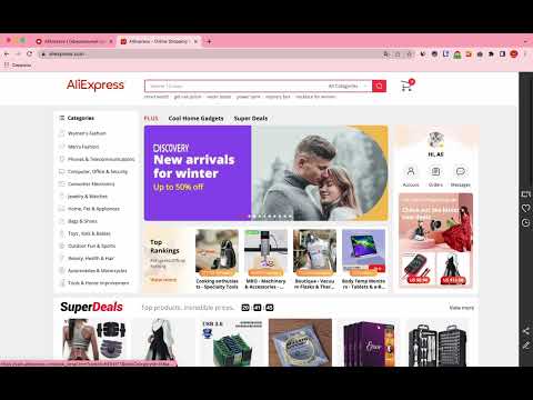 Как перейти на глобальный сайт Aliexpress?