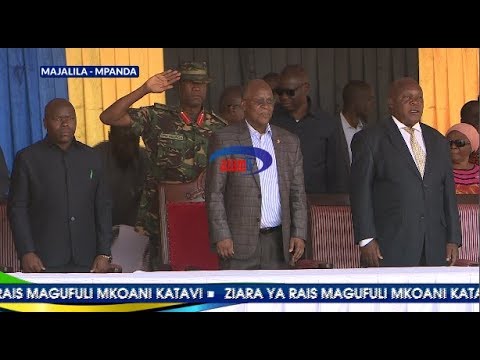 LIVE ZIARA YA RAIS JOHN MAGUFULI MKOANI KATAVI NA LEO YUKO WILAYA YA TANGANYIKA