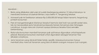 POWER POINT KEWIRAUSAHAAN : GREEN ENTREPRENEURSHIP (MANAJEMEN 2019)