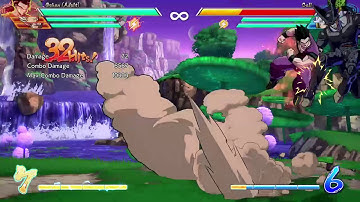 DBFZ A.Gohan lvl 1 ToD combo (w/assists+5bars)