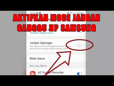 Cara Mengaktifkan Mode Jangan Ganggu di HP Samsung