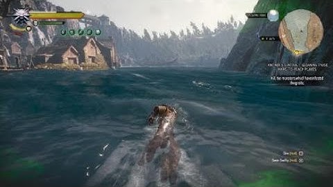 JUMPING FROM THE HIGHEST POINT SKELLIGE - The Witcher 3: Wild Hunt