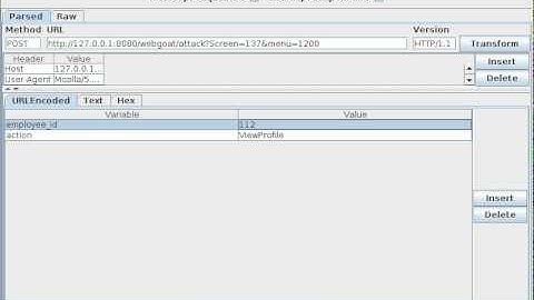 WebGoat v5.3 - Injection Flaws - LAB - Stage 3: Numeric SQL Injection