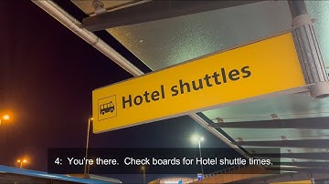 Quick tip:  Amsterdam Schiphol - How to catch any Hotel shuttle (Free!)