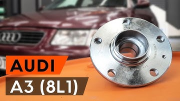 Så byter du bakre hjullager, hjulnav på AUDI A3 1 (8L1) [GUIDE AUTODOC]