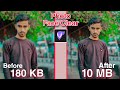 how to increase image clarity | Low Quality photo Convert to 4K, 4k photo editing, Photo Face Clear