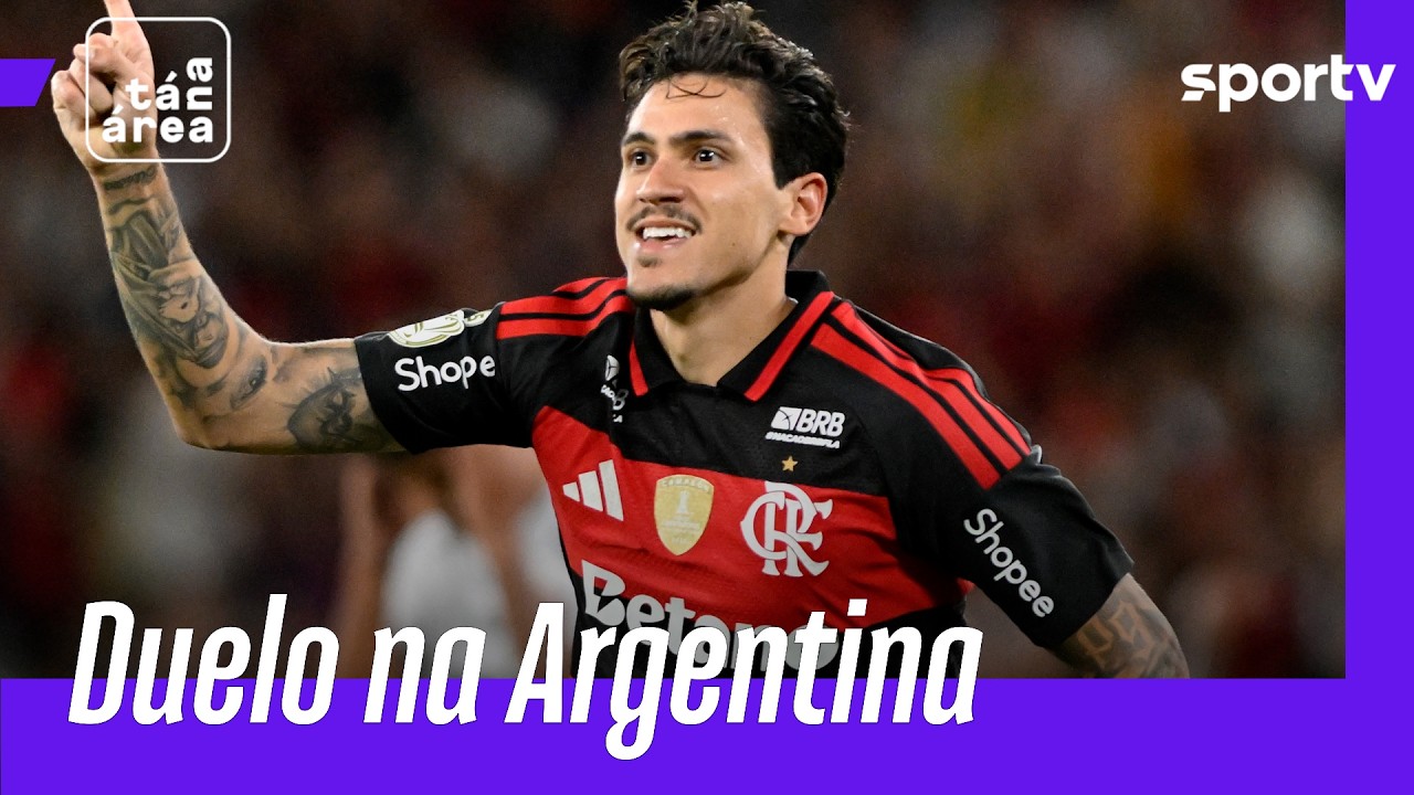 FLAMENGO SE PREPARA PARA ENCARAR O ESTUDIANTES PELA COPA LIBERTADORES | TÁ NA ÁREA | sportv