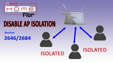 How to disable AP Isolation - Fiber home 2646 2684