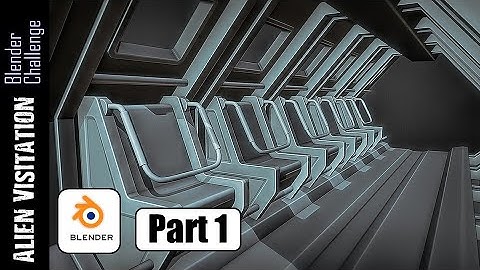 BLENDER CHALLENGE: ALIEN VISITATION (PART 1)