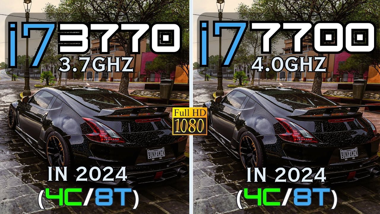 i7 3770 vs i7 7700 Tested in 12 Games (2024) 1080p