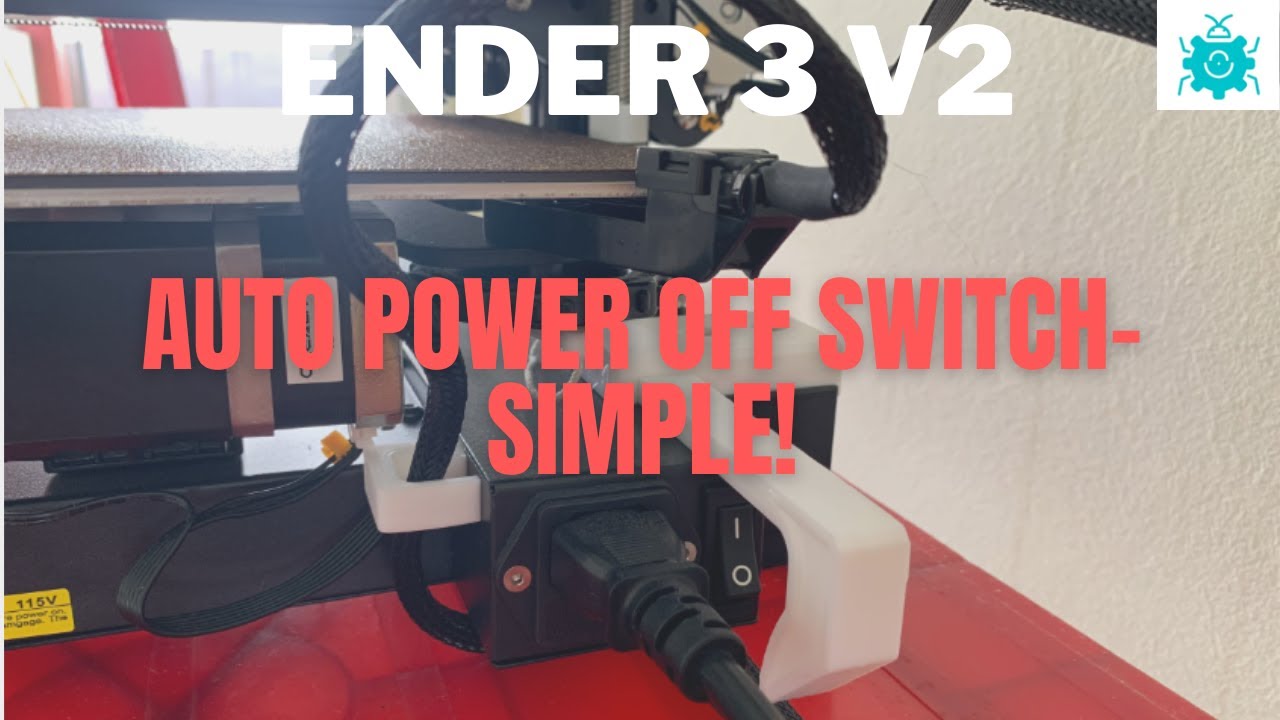 Ender V2 Auto power off switch - simple!!! - YouTube