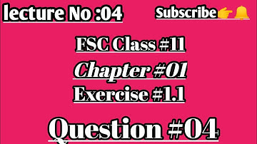 |FSC class#11|exercise#1.1|Question#4|easy to learn maths|mathematician Isha bajwa