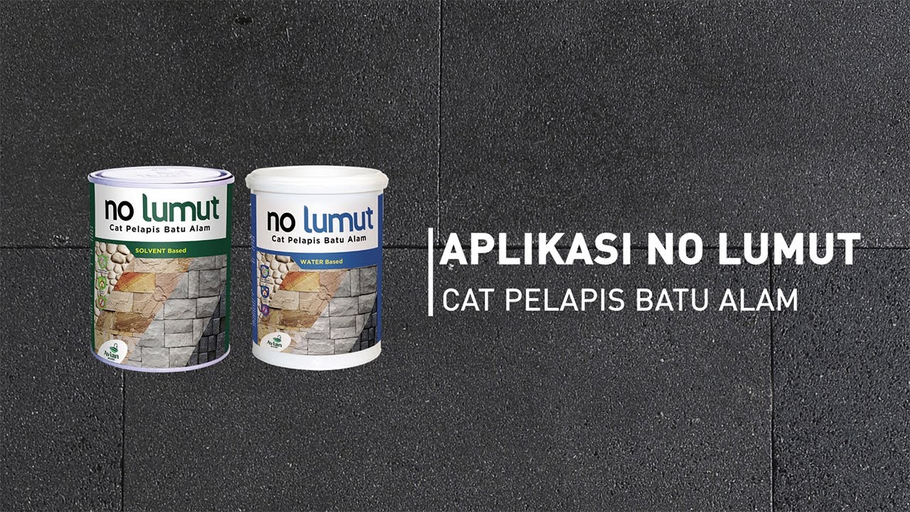 Video Tutorial No Lumut Cat  Pelapis Batu  Alam  YouTube