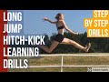 Long Jump Technique - Hitch kick Learning Drills