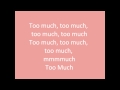 All Time Low - Too Much with lyrics