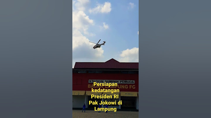 Persiapan menyambut Kedatangan Presiden RI Pak Jokowi di provinsi Lampung #jokowi #presidenri