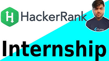 HackerRank Internship Drive 2021 | 35,000/month