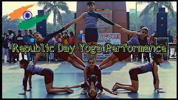 Yoga Performance  | Vande Matram | Suno Gaur Se | INDIA 🇮🇳Waale | @sakshi_power_yoga_academy