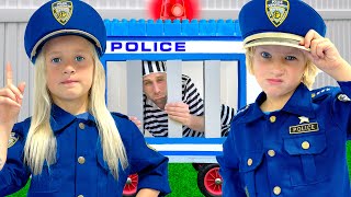 Police Chase Adventure with Katya and Dima