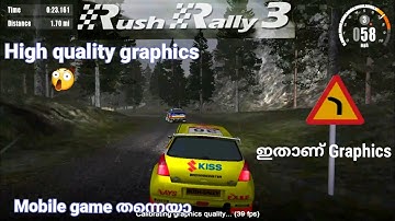 Rush Rally 3./malayalam gameplay /best graphics game for mobile/top 1 off road game/best games 2021