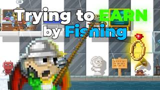 Neon Spoon is OP in FISHING | Pixel Worlds screenshot 3