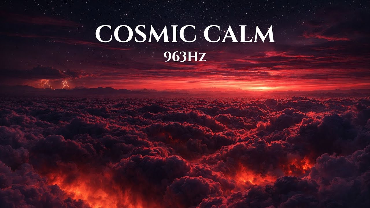 Cosmic Calm 🌌 | 963Hz Frequency for Deep Meditation & Inner Peace