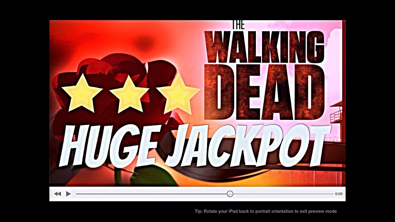 *** HUGE JACKPOT*** The WALKING DEAD slot machine MAX BET 75 Spins Bonus WIN!