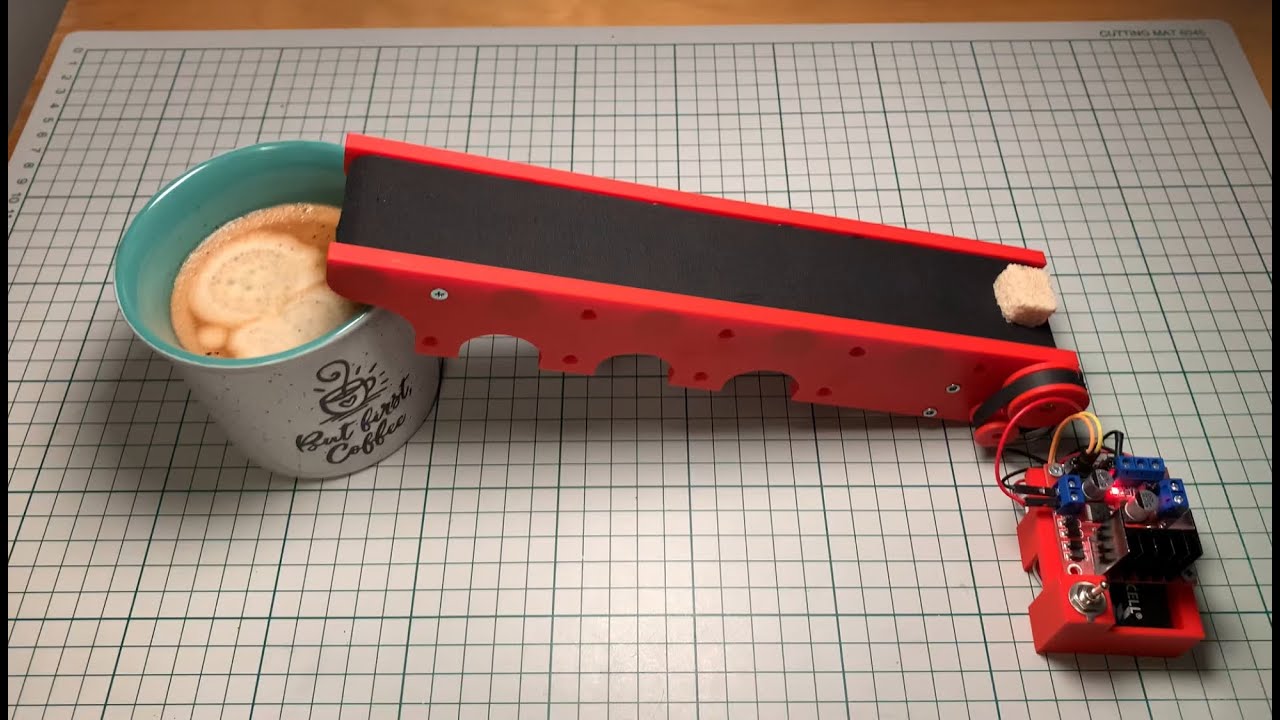 DIY Conveyor Belt/ Transport Belt - YouTube