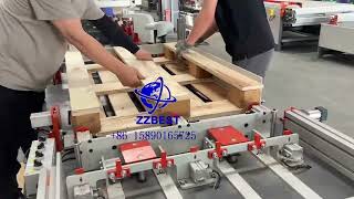 ZZBEST Machinery Semi Automatic Pallet Nailing Machine Pallet Assembly Line with Robotic Arm