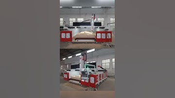 Large size wood pattern model milling cnc router machine