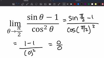 Limits of Transcendental Functions (1.5)