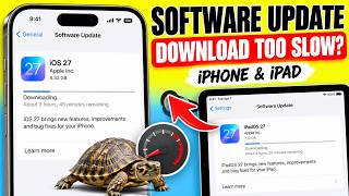 Fix Software Update Download Too Slow on iPhone or iPad (iOS 27.0.1) screenshot 1