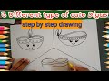 #anviscorner #diyadrawing #diwalicard Different cute Diya drawing | Diya sketch for kids