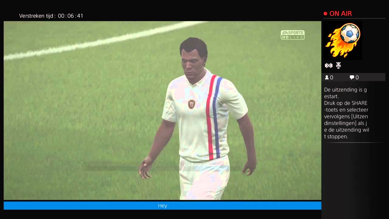 Live PS4-uitzending van Flexcop