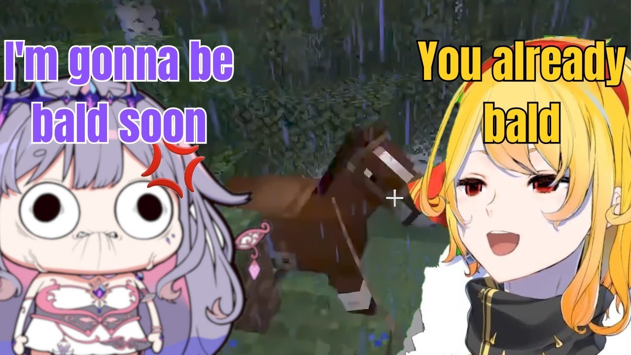 Biboo Losing Her Sanity After Rescuing Kaela's Horse 【Hololive】