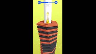 Stack Ball 3D Aiming to clear 100 stages #games screenshot 1