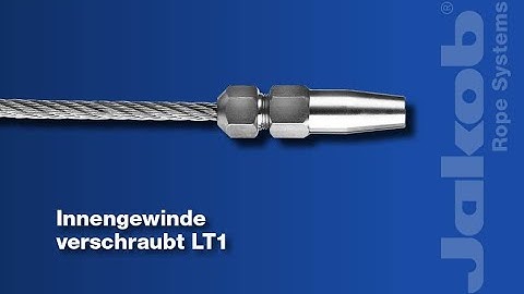 Jakob Rope Systems A1 Self Assembly | Innengewinde verschraubt LT1