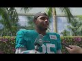 John Saunders Jr. meets with the media | Miami Dolphins