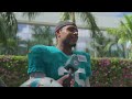 John Saunders Jr. meets with the media | Miami Dolphins