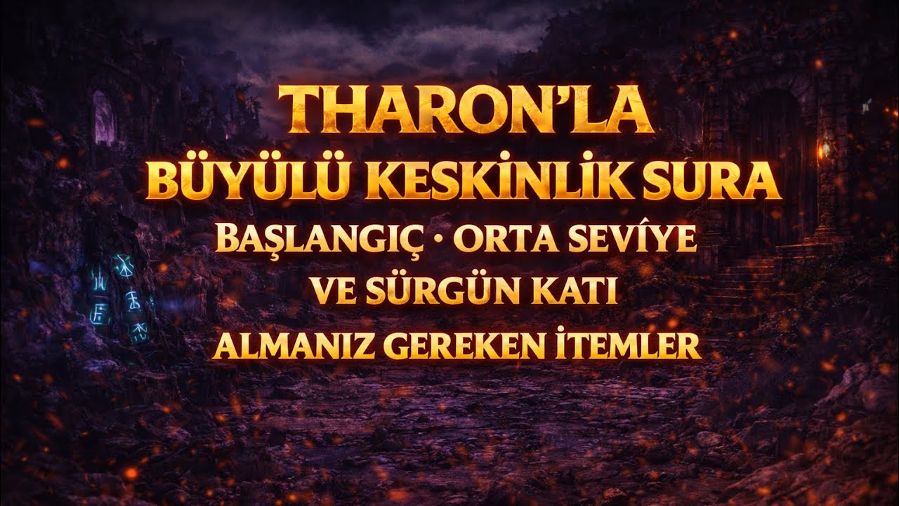 ROYALE ONLINE BÜYÜLÜ KESKİNLİK SURA REHBERİ 2026 | SIFIRDAN SÜRGÜNE FULL YOL HARİTASİ TECRÜBE BİLGİ!