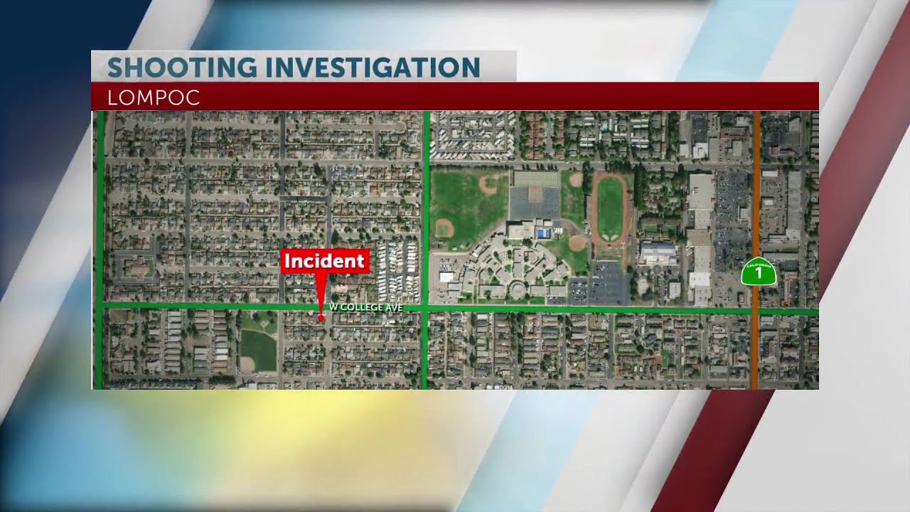 Lompoc Police investigate shooting near Lompoc Senior High School - YouTube