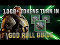 1000+ Iron Banner Token Turn In... What Do I Get? | God Roll Guide