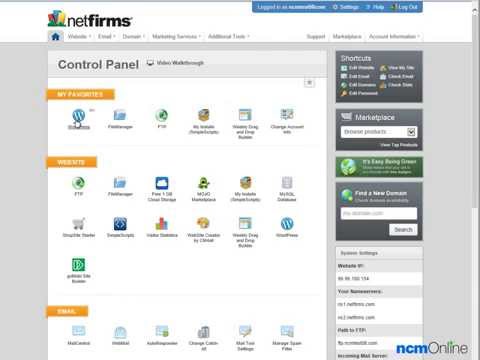 How to install WordPress on NetFirms web hosting