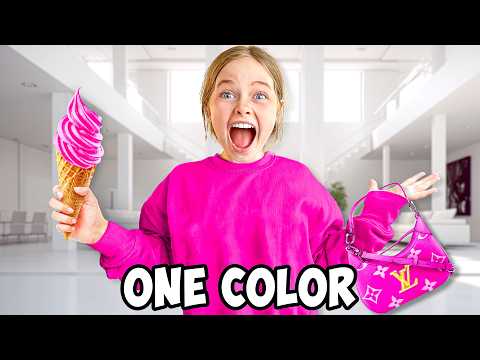 I Bought Everything In ONE COLOR for my Sister!