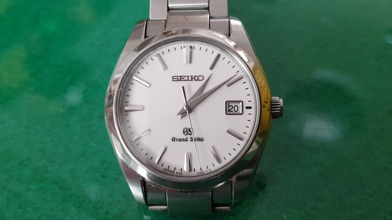 Low battery Grand Seiko Quartz SBGX059(9F62) - YouTube